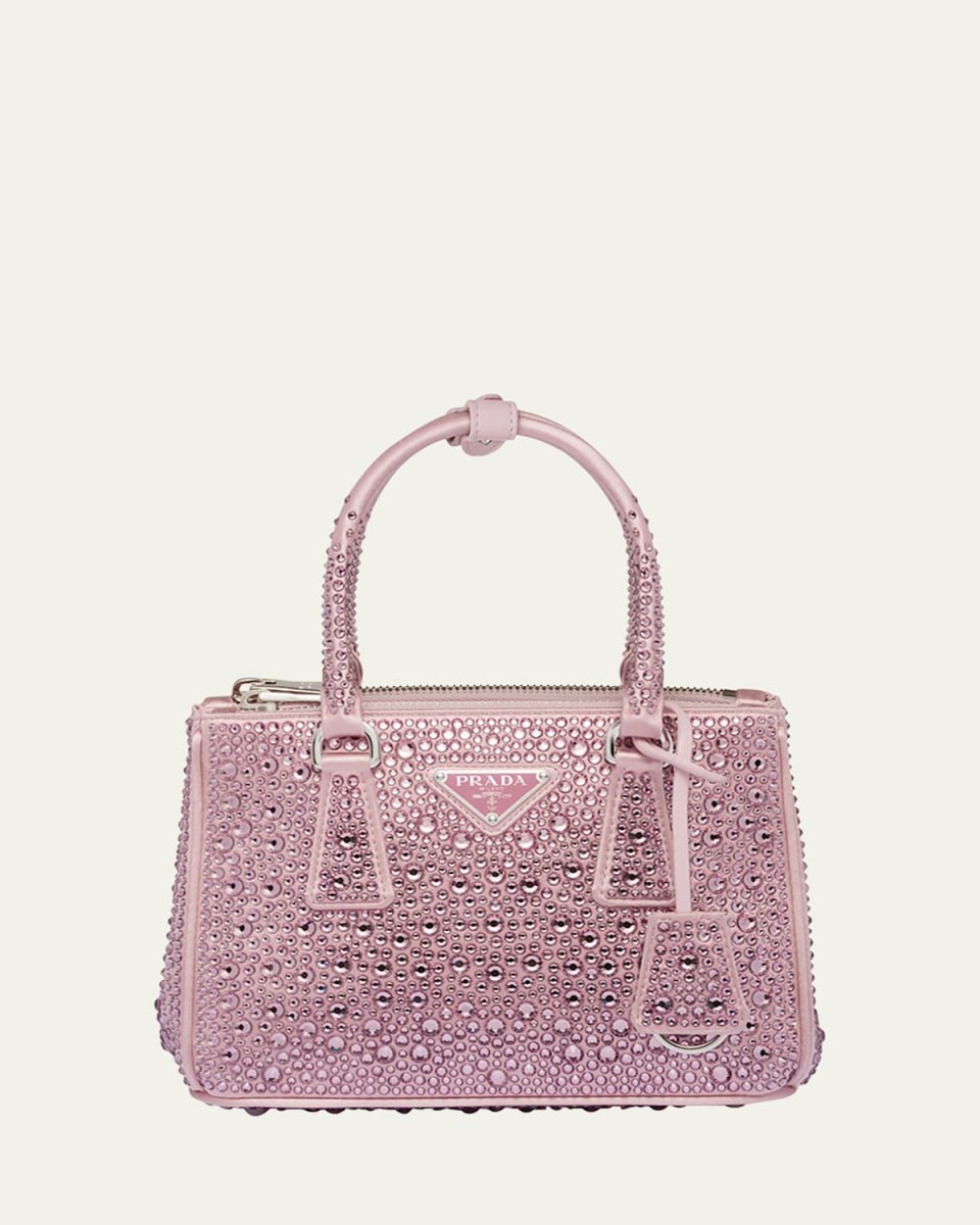 Galleria Crystal Top-Handle Bag